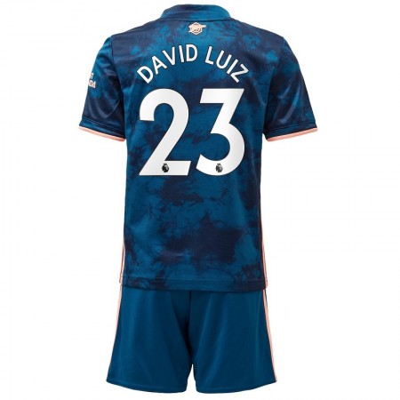 Billiga Fotbollströjor Arsenal David Luiz 23 Barn Tredje tröja 2020/21 Kortärmad